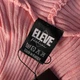Женский трикотажный топ Eleve fashion розовый one size - изображение 4