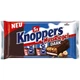 Шоколадно-вафельные батончики Knoppers NussRiegel Dark с фундуком 200г - изображение 1