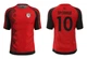 Футболка спортивна чоловіча RIGO SPORT Red-Black L - зображення 2