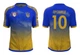 Футболка спортивна чоловіча RIGO SPORT04 Blue-Yellow M - зображення 2