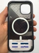 Чехол противоударный силиконовый Tech21 Evo Check MagSafe для Iphone 14/13 (6.1") Smokey Black T21-9817 - изображение 4