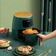Аэрогриль мультипечь Air Fryer AF614 4.5L 1400W аэрофритюрница, 6 программ, таймер, Зеленый - изображение 8