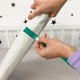 Кокон для новорожденного с плотным кокосовым матрасом Soft OMK «Beige» + непромокаемый чехол на матрас - изображение 11