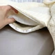 Кокон с плотным кокосовым матрасом Soft OMK молочный однотон - изображение 5