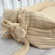 Кокон для новорожденного с плотным кокосовым матрасом Soft OMK «Beige» + непромокаемый чехол на матрас - изображение 4