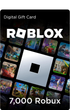 Карта пополнения Roblox Gift Card 7000 Robux | Роблокс 7000 Робукс (цифровой код активации) - изображение 1