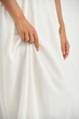 Женское белое платье миди с рукавами-бабочками FashionYouWant XXXL белый 43456778 - изображение 4