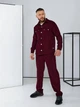 Мужской вельветовый костюм Lenato "Marocco" бордо 50-52 - изображение 1