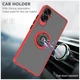 Чохол Magnit Ring Case на Honor 90 Lite червоний - зображення 5