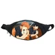 Поясная сумка бананка Волейбол хайкю Haikyuu (GB H 011) Gear Bag черная - изображение 1