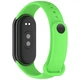 Силиконовый ремешок MRK для фитнес браслета Xiaomi Mi Band 8/9 Зеленый Лайм (mrk2429) - изображение 1