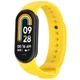Силиконовый ремешок MRK для фитнес браслета Xiaomi Mi Band 8/9 Желтый (mrk2419) - изображение 1