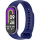 Силиконовый ремешок MRK для фитнес браслета Xiaomi Mi Band 8/9 Темно-синий (mrk2421) - изображение 1