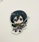 Акриловая коллекционная фигурка Чиби Chibi Атака титанов Микаса Аккерман 10 см - изображение 3