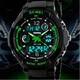 Детские наручные спортивные часы Skmei 1060 s-shock Зеленый - изображение 3