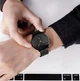 Мужские наручные классические часы Skmei 9185 design Black - изображение 4