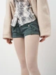 Шорты женские G-Star Raw 91002-4376-2990 26 Зеленые (8718353750795) - изображение 4