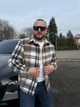 Мужская рубашка MonsterBrand теплая 5XL (60) синяя - изображение 2