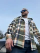 Рубашка мужская MonsterBrand теплая 4XL (58) хаки - изображение 8