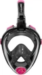 Повнолицьова маска Aqua Speed Spectra 2.0 9912 (247-19) Унісекс S/M Чорно-рожева (5908217699121) - зображення 2