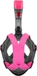 Повнолицьова маска Aqua Speed Spectra 2.0 9912 (247-19) Унісекс S/M Чорно-рожева (5908217699121) - зображення 5