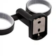 Склянка з тримачем Qtap Liberty настінна подвійна QTLIBBLM1155 Black - изображение 3