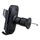 Тримач в авто з бездротовою зарядкою Baseus Milky Way Pro Wireless Charging Electric Car Mount 15W (C40357000111-00) Black - зображення 5