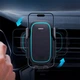 Тримач в авто з бездротовою зарядкою Baseus Milky Way Pro Wireless Charging Electric Car Mount 15W (C40357000111-00) Black - зображення 7