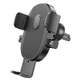 Механический автомобильный держатель BOROFONE BH92 Grand one-button car holder(air outlet) Black - изображение 4