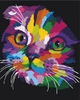 Картина за номерами Brushme Веселкове кошенятко 40x50 см BS35799 - зображення 1