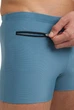 Мужские плавки для плавания в бассейне Arena Zip Swim Short (006159-550) серый 90 - изображение 5