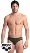 Мужские плавки для плавания в бассейне Arena Team Swim Briefs Solid (004773-850) хаки 75 - изображение 1
