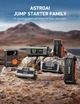 Автомобільний пусковий пристрій AstroAI Jump Starter 2500А з повітряним компресором, Grey - зображення 8