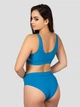 Купальник мягкий топ рубчик Z.Five 86231 синий XL - изображение 3