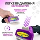 Фурминатор з кнопкою для вичісування котів та собак з довгою шерстю FURminator розмір М Фіолетова - зображення 3