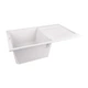 Кухонна мийка Lidz 790x495/230 WHI-01 (LIDZWHI01790495230) - изображение 4
