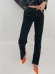 Джинсы Regular Fit женские NA-KD 1018-008850-0002 32 Черные (7325946016674) - изображение 1