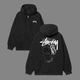 Теплый худи Stussy hoodie, Размер S, S0043 - изображение 2