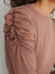 Джемпер женский NA-KD 1660-000528-0176 S Коричневый (7325943164606) - изображение 5