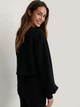 Свитшот женский NA-KD 1660-000469-0002 L Черный (7325943092671) - изображение 2