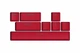 Набір кейкапів HATOR Racing Red PBT keycaps - ESC/SPACE/ENTER/R.SHIFT/ARROWS (HTS-713) - зображення 1