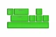 Набор кейкапов HATOR Green Lime PBT keycaps - ESC/SPACE/ENTER/R.SHIFT/ARROWS (HTS-710) - изображение 1