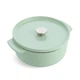 Кастрюля KitchenAid чавунна з кришкою 5,2 л Фісташкова (CC007434-001) - изображение 1