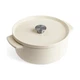 Кастрюля KitchenAid чавунна з кришкою 5,2 л Мигдалевий крем (CC006059-001) - изображение 1