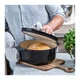 Кастрюля KitchenAid чавунна з кришкою 5,2 л Чорна (CC006061-001) - изображение 10