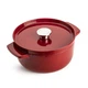Кастрюля KitchenAid чавунна з кришкою 3,3 л Червона (CC006057-001) - изображение 1