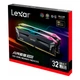 Модуль памяти для компьютера DDR5 32GB (2x16GB) 7200 MHz Ares RGB Black Lexar (LD5U16G72C34LA-RGD) - изображение 5
