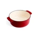 Кастрюля KitchenAid чавунна з кришкою 5,2 л Червона (CC006060-001) - изображение 3