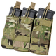 Підсумок Condor Triple АК/M16 Open Top Mag Pouch. Multicam - зображення 1