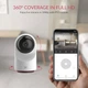 IP-Камера відеоспостереження YI DOME X 1080P Home Camera White (YYS.3017) - изображение 4